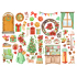 Stamperia All Around Christmas Die Cuts Assorted (55pcs) (DFLDC83)